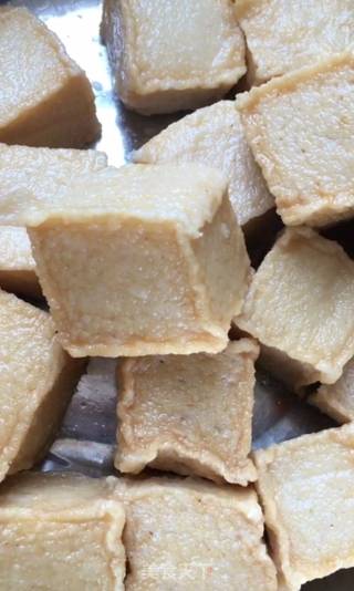 Pan-fried Fish Tofu recipe