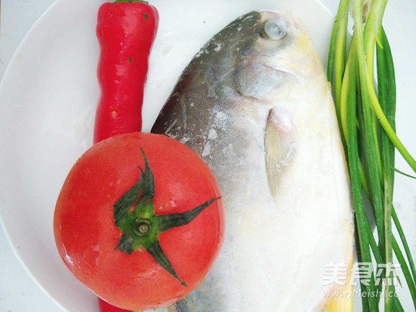 Braised Pomfret recipe