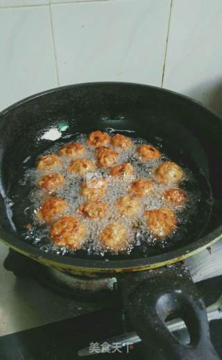 Lotus Root Meatballs recipe