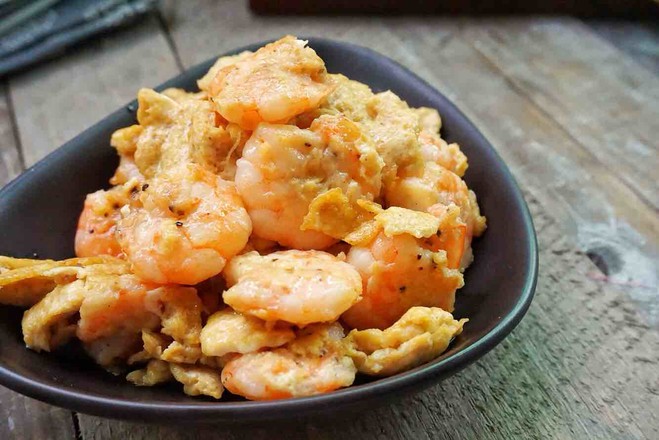 Salted Shrimp and Eggs recipe