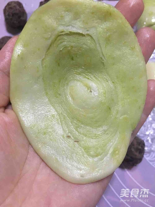 Egg Yolk Crisp, Matcha Red Bean Crisp recipe