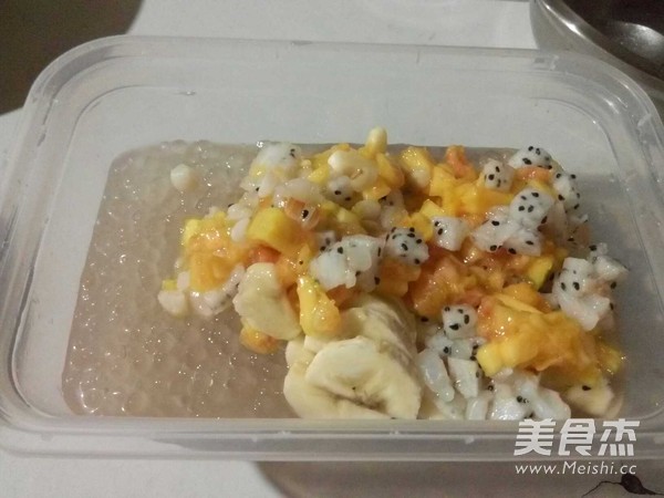 Assorted Fruit Sago recipe