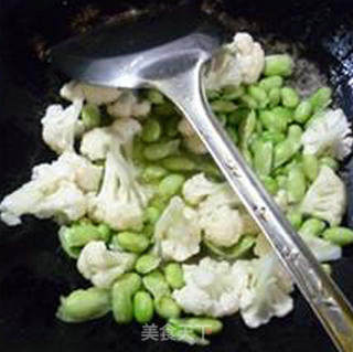 Edamame and Cauliflower recipe