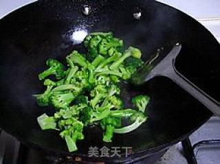 Scrambled Eggs with Broccoli recipe