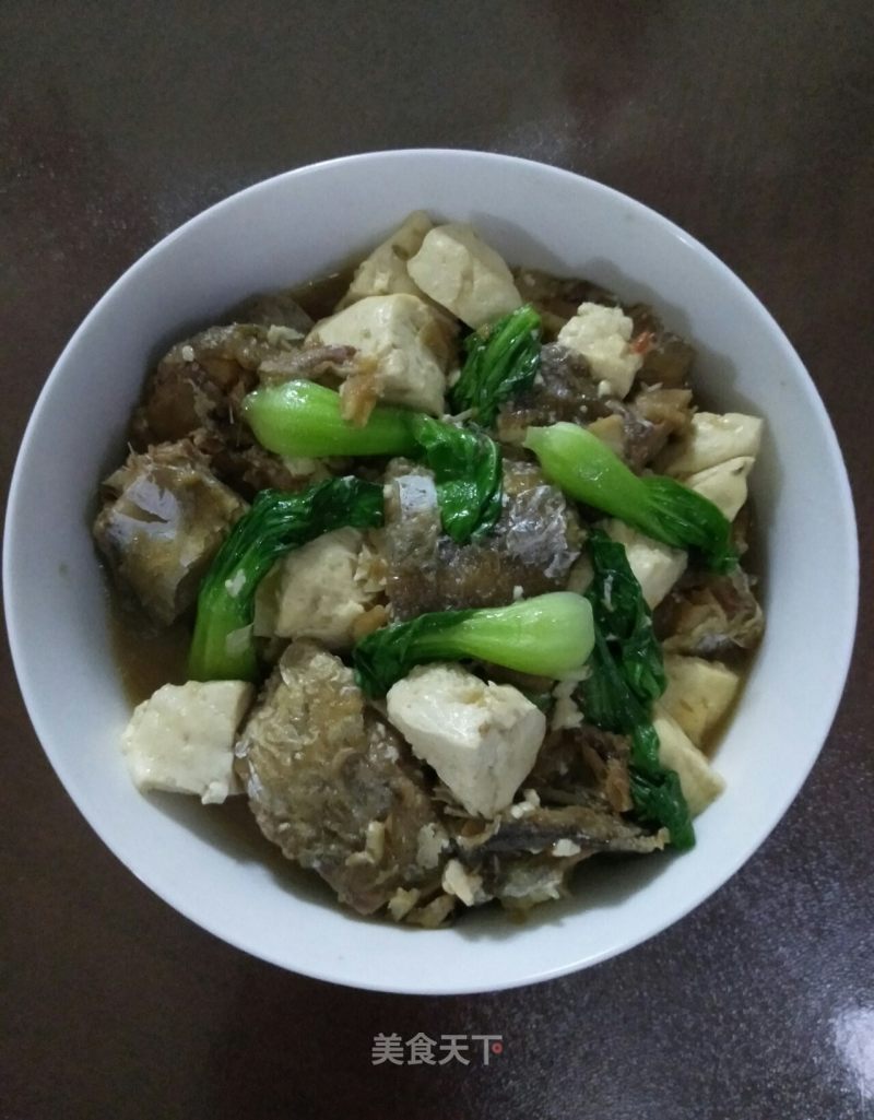 Salted Fish Stewed Tofu recipe