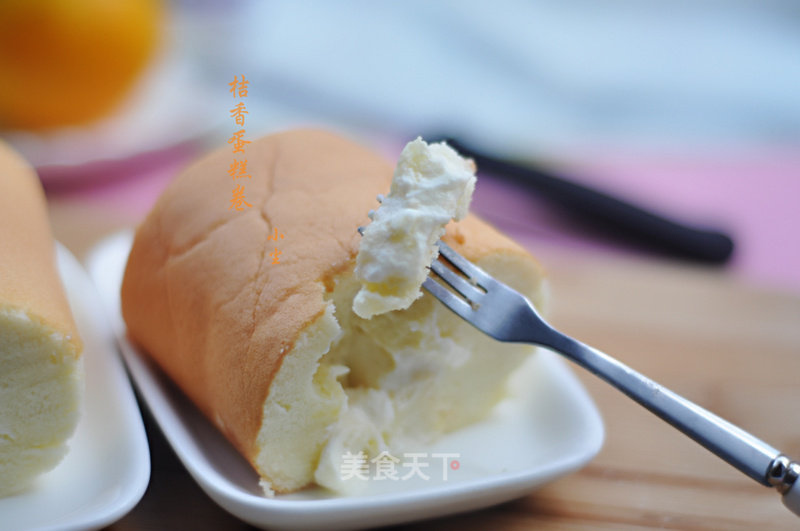 Orange Cake Roll recipe