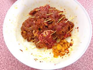 Toothpick Beef recipe