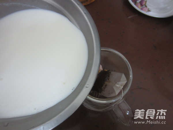 Nine Rose Flower Milk Tea recipe