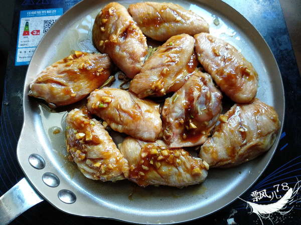 Fried Chicken Wings with Garlic Jam recipe