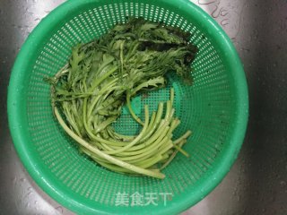 #春时正好# Stir-fried Chrysanthemum Chrysanthemum recipe