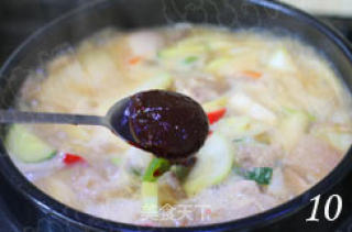 Healthy and Appetizing Low-fat Gourmet Korean Miso Soup recipe