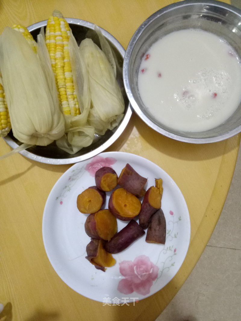 Corn Sweet Potato Whole Grain Breakfast recipe