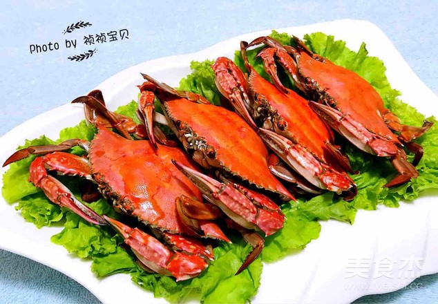 Steamed Flying Crab recipe