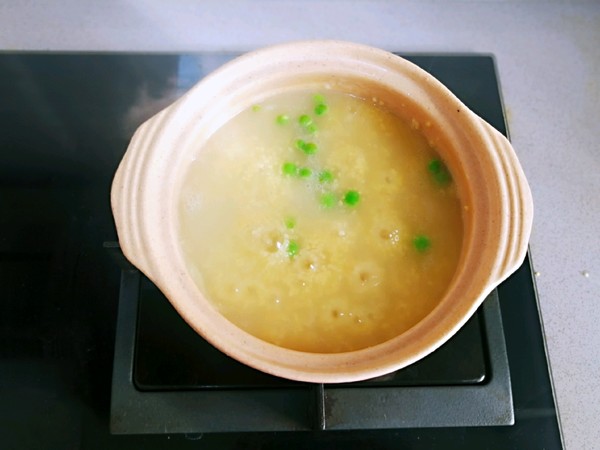 Super Simple and Zero Failure, Soft and Sweet Lotus Seed Pea Millet Porridge recipe