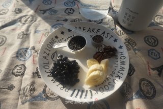 Black Sesame Walnut Black Soy Milk recipe