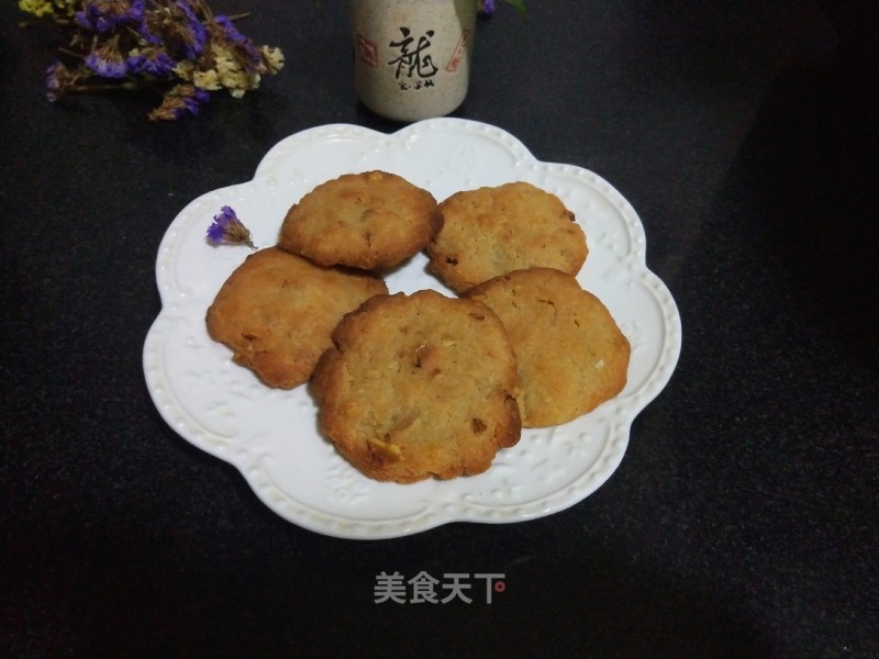 Okara Walnut Cookies recipe