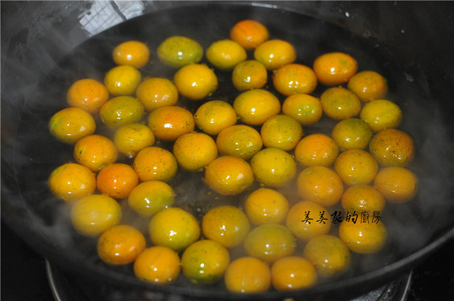 Boil A Pot of Candied Kumquats, Appetizing and Digesting to Get Rid of Greasy, Prepare in Advance recipe