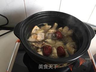 Hen and Yam Mushroom Soup recipe