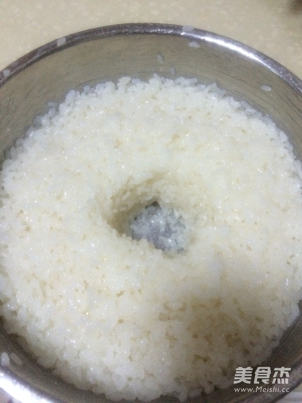 Homemade Sweet Wine Glutinous Rice recipe