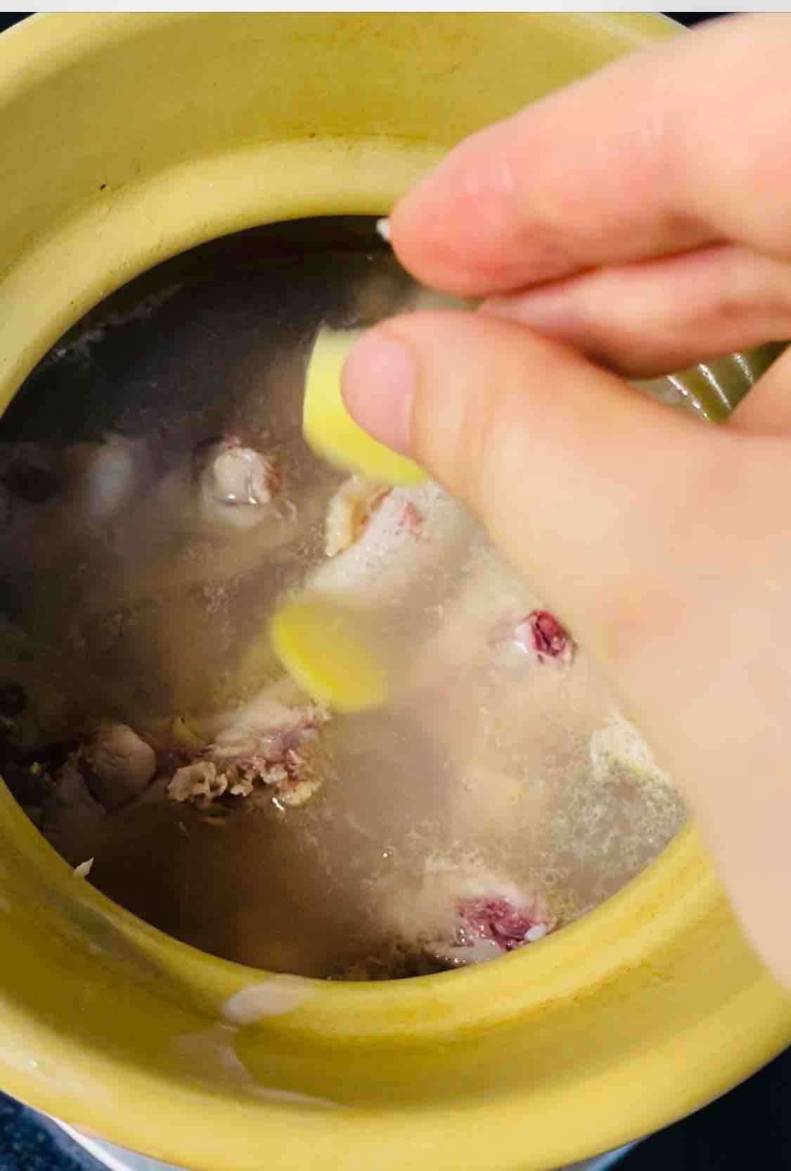 Giant Fragrant Musang King Durian Chicken Soup recipe