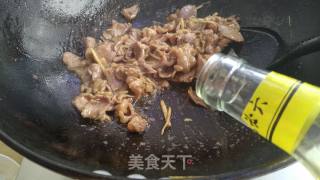 Stir-fried Lamb with Scallions recipe