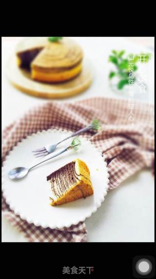 #新良first Baking Competition#zebra Pattern Chiffon Cake recipe