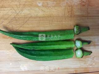 Refreshing Okra recipe