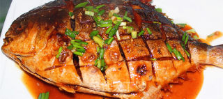 Pan-fried Silver Pomfret recipe