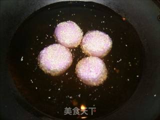 Jujube Puree Purple Sweet Potato Hemp Ball recipe