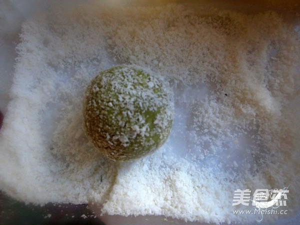 Matcha Mango Sticky Rice Cake recipe