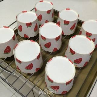 Red Velvet Cream Cake Cup recipe