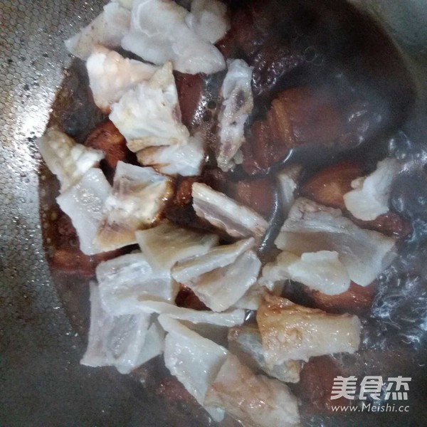 Dried Fish and Pork recipe