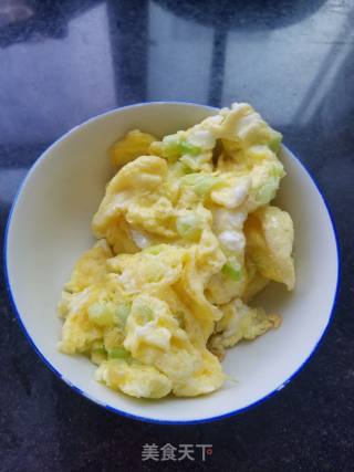 Fried Egg with Green Onion and Oyster Mushroom recipe
