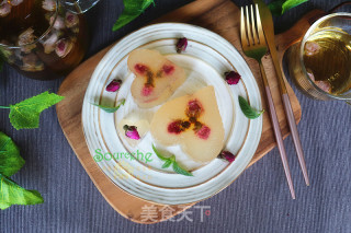 Rose Flower Crystal Cake recipe