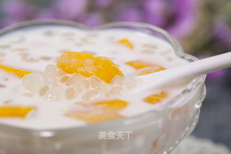 A Glass of Mango Sago Makes this Weekend Happy recipe