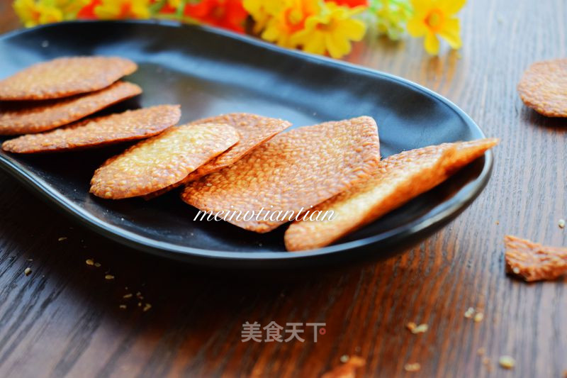 Oil-free Version of Sesame Crisp recipe