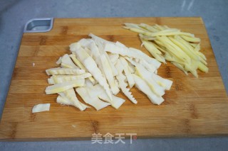 Griddle Sour Bamboo Shoots and Bacon recipe