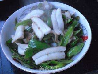 Hot Pepper Squid Fillet recipe