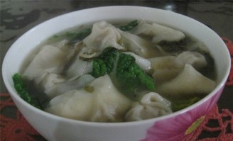 Dried Seaweed Wonton recipe