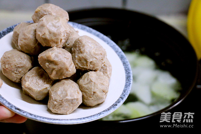 Beef Balls and Winter Melon Soup recipe