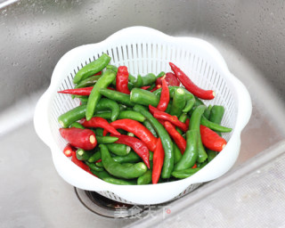 Spicy Green Pepper Sauce recipe