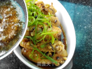 #trust之美# Steamed Chicken Wings with Black Bean Sauce recipe