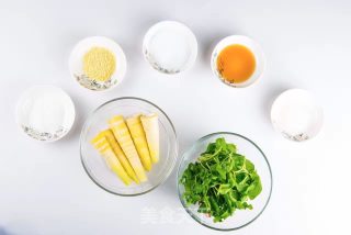 The Taste of Spring (3)-shepherd's Purse Mixed with Spring Bamboo Shoots recipe