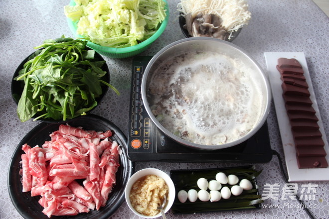 Bisque Po Lamb Chops Hot Pot recipe