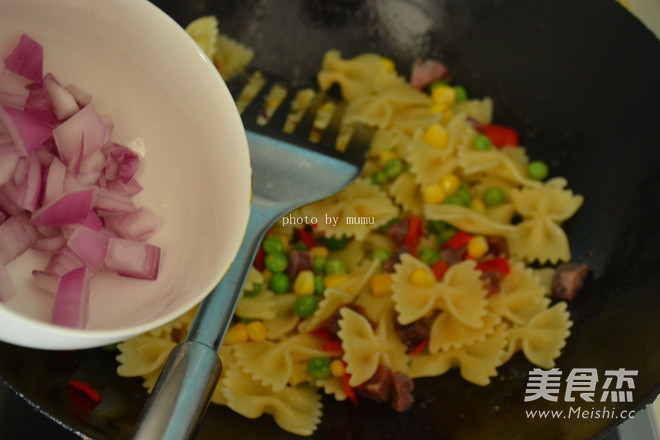 Assorted Butterflies Pasta recipe