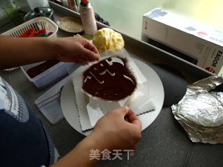 The Whole Process of Making Cocoa Tiramisu Cake (photo) recipe