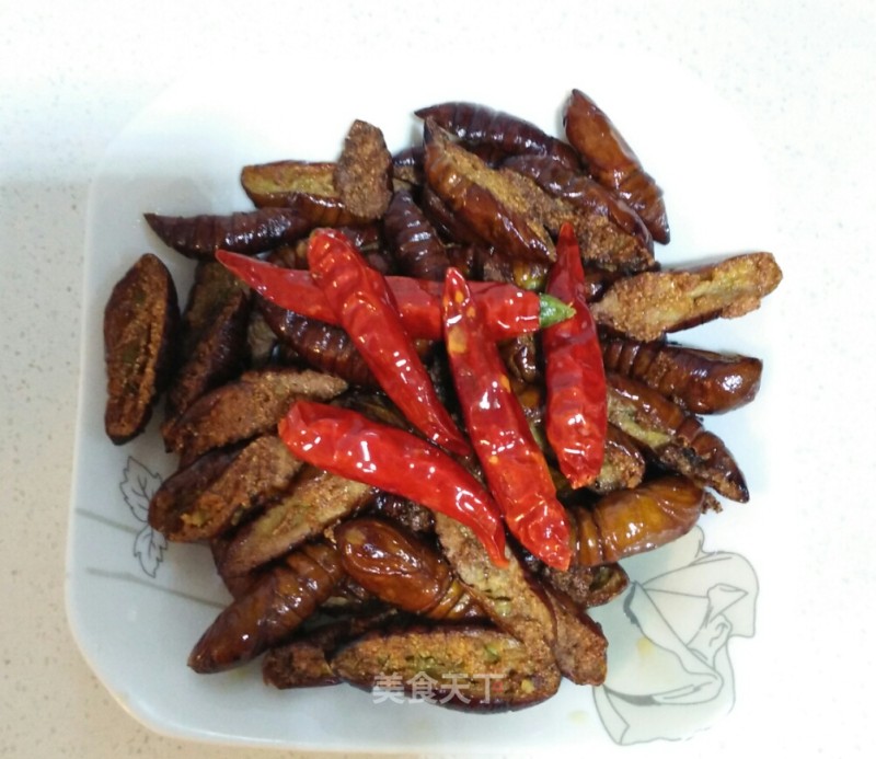 Fried Silkworm Chrysalis