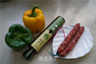Stir-fry with Sweet Intestine and Pepper recipe