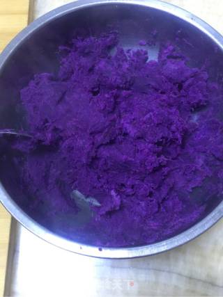 Purple Sweet Potato Sesame Cake recipe