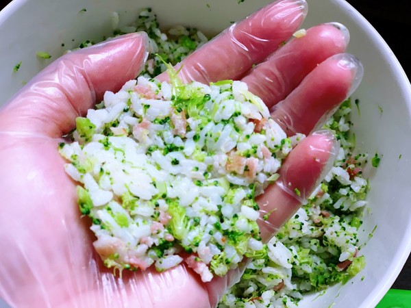 Broccoli Germ Rice Ball recipe